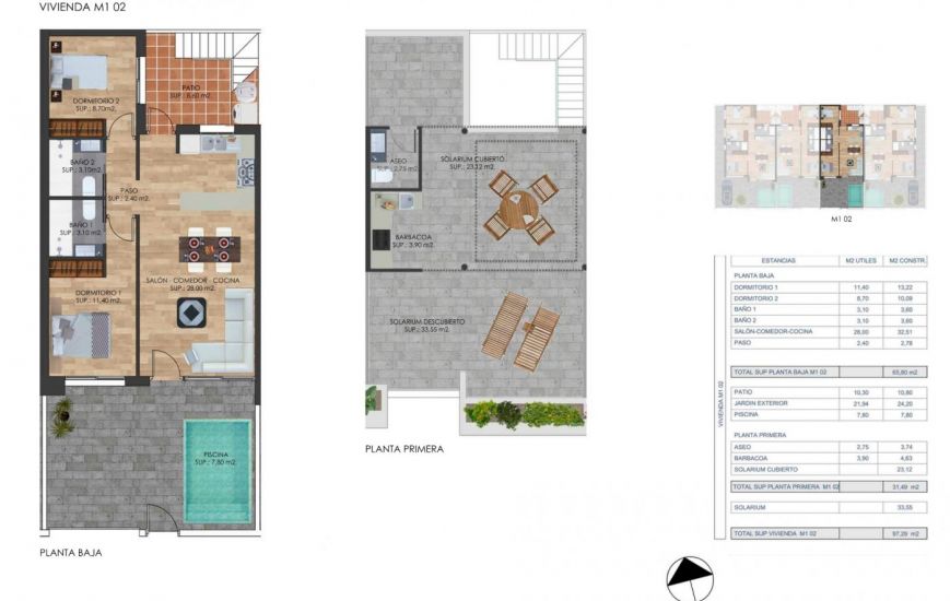 New Build - Rijtjeshuis - Torre Pacheco